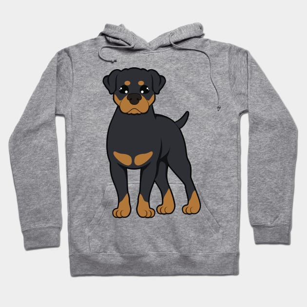 Rottweiler Hoodie by MyBeautifulFiles